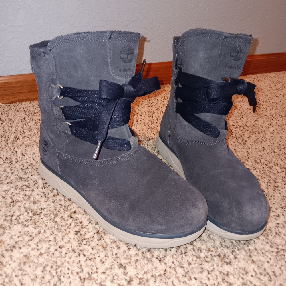 NEW Timberland!😍 Leighland Pull-On Waterproof Boot - Women's!